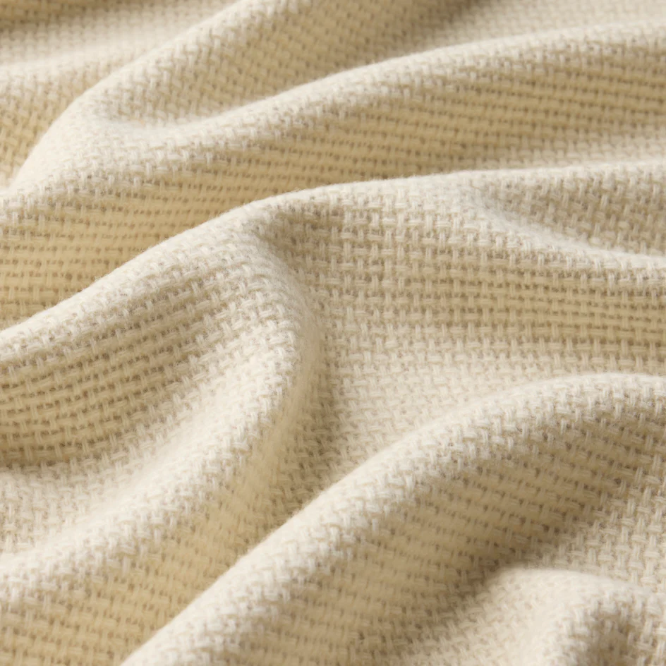 Evandale Oversized Throw Blanket in Oatmeal