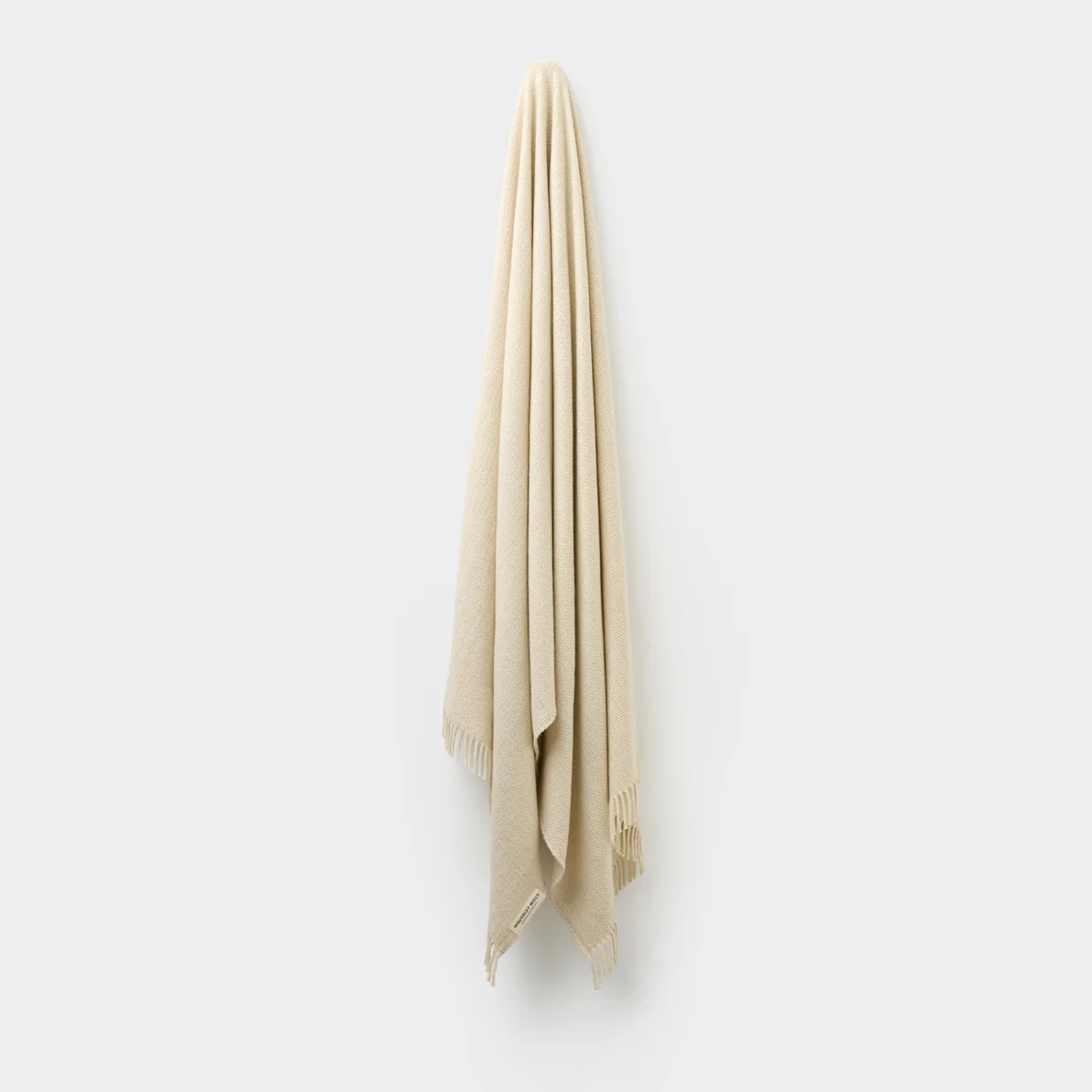 Evandale Oversized Throw Blanket in Oatmeal - Image 2