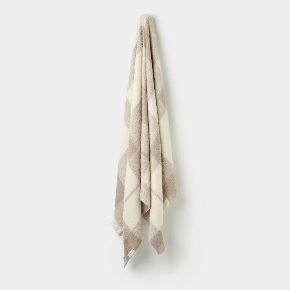 Hush Throw in Oatmeal - Image 3